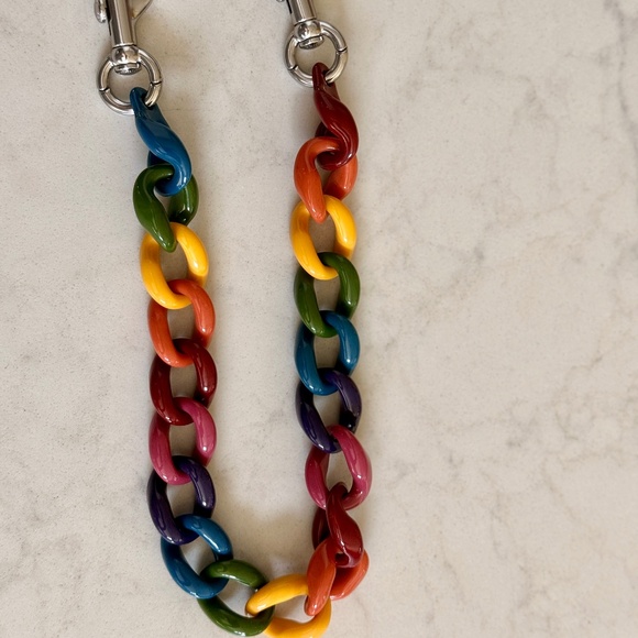 Coach Rainbow Resin STRAP for bag New - Picture 5 of 5